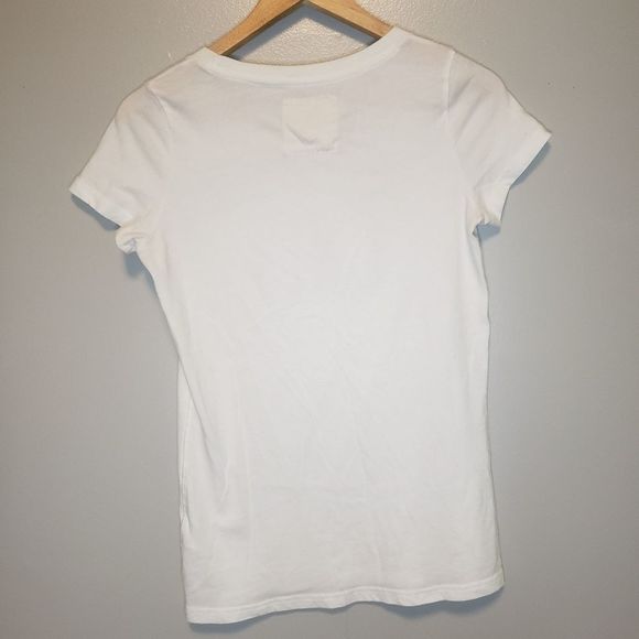 3 for $25 Hollister White Cali Laguna T-shirt Large Small - Picture 4 of 4
